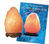 Offre sp�ciale les bienfaits des lampes de sel livre + lampe