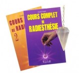 Offre spéciale cours complet de radiesthésie 1 + 2 + pendule cone à facettes